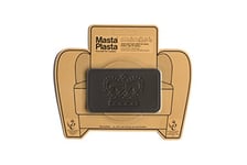 MastaPlasta Self-Adhesive Premium Leather Repair Patch - Dark Brown Crown 10cm x 6cm (4in x 2.4in). First-Aid for Sofas, Car Seats, Handbags, Jackets