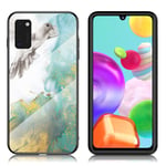 Samsung Fantasy Marble Galaxy A41 kuoret - Lentävä kyyhkynen Monivärinen