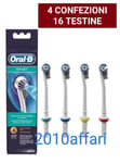 Oral B Oxyjet 4 Têtes de Rechange pour Oxyjet Hydropulseur - 16 Pièces