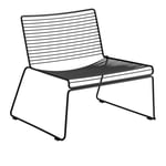 HAY - Hee Lounge Chair - Black - Loungestoler - Hee Welling - Svart - Metall