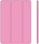 Case For Apple iPad Air 1 (2013), iPad Air 2 (2014), iPad 5th Generation 9.7” (2017) & 6th Gen 9.7” (2018) Slim Lightweight Smart Shell Stand Cover for iPad 9.7-inch (Pink)