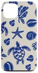 iPhone 13 Ocean Life Turtle Starfish Seaweed Biologist Coastal Sea Case