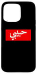 iPhone 15 Pro Max Habibi Arabic Letters Halal Arab Love Woman Case