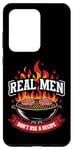 Galaxy S20 Ultra BBQ Grilling Real Men Don't Use A Recipe Barbecue Grill Case