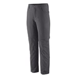 Patagonia M's Quandary Convertible Pants Forge Grey - 38