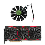 Ventilateur de carte vidéo pour Asus ROG Strix GeForce RTX 2060 2070,87mm,T129215SL,T129215SH,RTX2060,RTX2070 - Type B-Fan