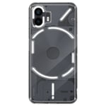 Avizar Coque pour Nothing Phone 2 Silicone Ultra-fin Transparent