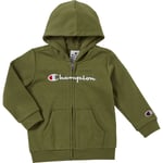 Champion Hoodie Full Zip Jogginssett Barn - Grønn - str. 86