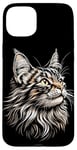 Coque pour iPhone 15 Plus Maine Coon Chat Cat Amoureux des Chats Maine Coon Doux