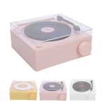 Record Player Speaker ABS Cute Portable Wireless Turntable Speaker