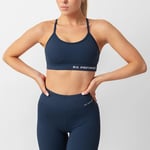 Barbara Sports Bra, Navy Blue