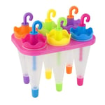 6x Tala Umbrella Lolly Pop Moulds Ice Cream Maker Summer Garden Kids Children