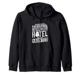 Paranormal Investigator: Haunted Hotel Zip Hoodie