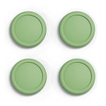 eXtremeRate PlayVital Thumb Grip Covers for Nintendo Switch, Joystick Covers for Nintendo Switch Lite, Silicone Analog Cover Thumbstick Grips for Switch OLED Joycon - Matcha Green