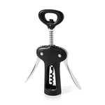 OXO Good Grips Winged Corkscrew with Bottle Opener, Black, One Size