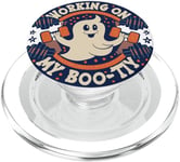 Working On My Booty Funny Boo Tee Costumes d'Halloween PopSockets PopGrip pour MagSafe