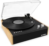 Victrola Eastwood Record Player Turntable Bluetooth w/ Speaker RCA | VTA-72-BAM