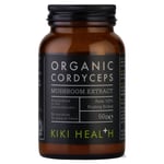 KIKI Health Organic Cordyceps Mushroom Extract - 50g Powder