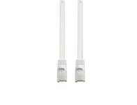 Prokord Utp Cat.6 Unshielded Rj45 Lszh 5m White Flat Cat6 5m Valkoinen