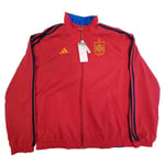 adidas Spain World Cup Reversible Anthem Jacket Women’s L Size 16/18  HE8904 NEW