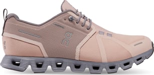 On Women's Cloud 5 Waterproof Rose/Fossil, 36.5