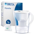 Brita Marella Filtre à eau pour carafe 2,4 L Transparent, Blanc