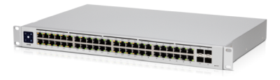 Ubiquiti Networks UniFi USW-48-POE Gen2, 48-port Gigabit med 32xPoE+, 4xSFP, 195W