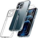 Coque antichoc pour iPhone 12 Pro Max (6,7") et 2 Verres Trempé Film Protection