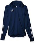 adidas CON20 TK Hood Hooded Track Top Mens, NAVBLU/White, XXLT