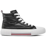 Bottines Tommy Hilfiger  HIGH TOP LACEUP SNEAKER