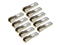 Startech Startech.com Glct10pkst Modul Til Netværksmodtager Kobber 1000 Mbit/s Sfp