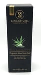 Satin Naturel Organic Aloe Vera Gel 200ml Bio Aloe Vera Gel