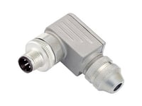 Binder 99-1429-824-04 Sensor-, Aktuator-Stik, M12 Stik, Vinklet Pol-Tal (Rj): 4 1 Stk