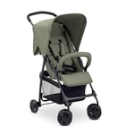 hauck Poussette sport ultra légère – seulement 5,9 kg, pour les enfants jusqu'à 15 kg, petite pliable, poussette de voyage avec fonction allongée, panier extra large jusqu'à 3 kg (olive)