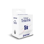 5x Europcart Ink Replaces Epson Expression Home XP 5100 XP 5105 Approx. 13,2 ML