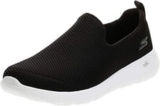 Skechers Men's Go Max-Athletic Air Mesh Slip on Walking Shoe, Black/White, 9 UK