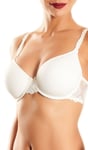 Chantelle Womens Champs Elysees T-Shirt Bra - White Nylon - Size 36A