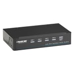 BLACK BOX  DVI-D SPLITTER WITH AUDIO AND HDCP - 1X4 (AVSP-DVI1X4)