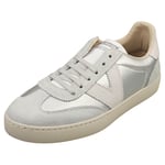 Victoria Berlin Metal Cyclist Womens Fashion Trainers in Silver - 6 UK