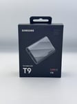 SAMSUNG T9 External SSD - 1 TB, Grey