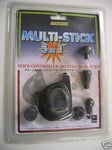 Multi Stick Controller Adapter For Sega Saturn Games Console 5 in 1 Black NEW