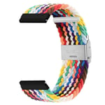 Flettet elastisk armbånd Garmin Forerunner 255 - pride edition