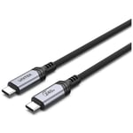 Unitek C14110GY-2M USB-C to USB-C Cable - 2M Supports Thunderbolt 3 - 240W Super Speed Fast Charging - Does not Support Video Out