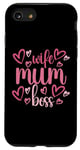 Coque pour iPhone SE (2020) / 7 / 8 Mums the Boss – Cadeau mignon pour la fête des mères