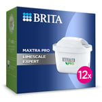 BRITA MAXTRA PRO Limescale Expert Water Filter Cartridge 12 Pack Original Refill