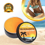 Carrot Sun Tan Accelerator Tanning Cream with Carrot Oil, L-Tyrosine, and Henna