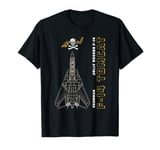 F-14 Tomcat Jolly Rogers VFA-103 Jet Airplane Profile T-Shirt