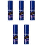 5 x CLAIROL Root Touch Up Color + Volume 2-in-1 Spray - Temporary - DARK BROWN