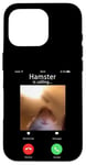 iPhone 16 Pro dank meme hamster staring front camera hamster calling Case