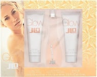 Jennifer Lopez Glow Gift Set: EDT 50ml, Body Lotion 75ml & Shower Gel 75ml - NEW